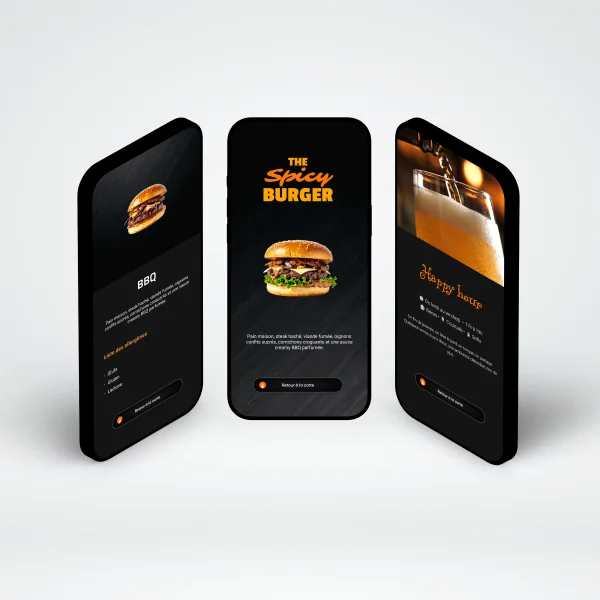 Ajout de section menu